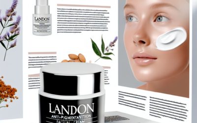 crème visage anti taches Landon